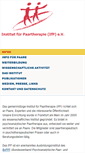 Mobile Screenshot of paarinstitut.de